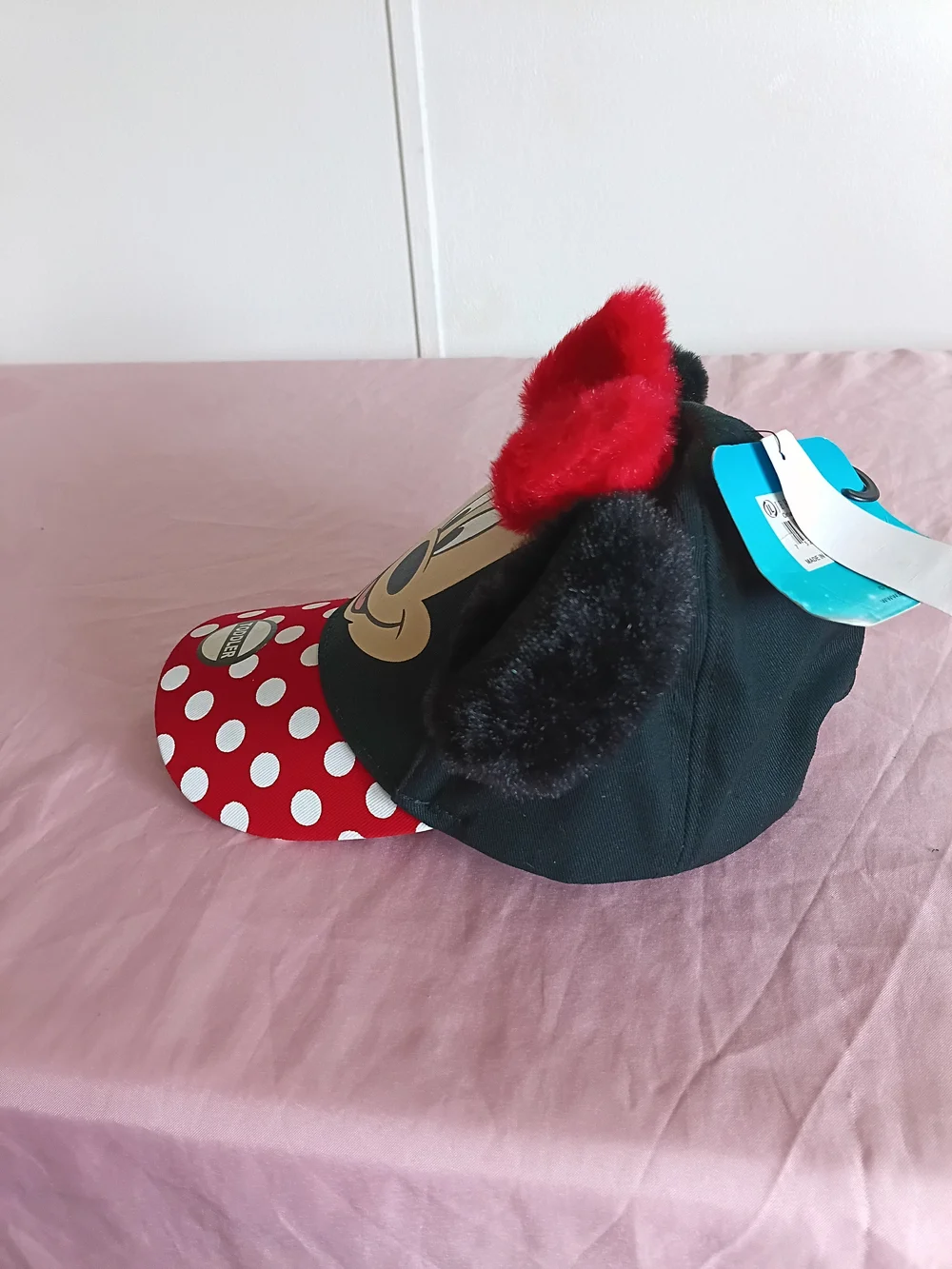 Disney Minnie Mouse Toddler Plush Ear Hat, (Girl's)